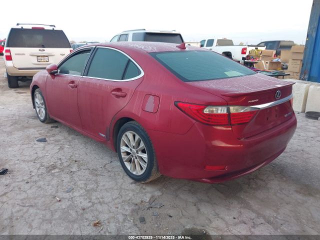 2013 LEXUS ES 300H JTHBW1GG8D2008940 Photo 2