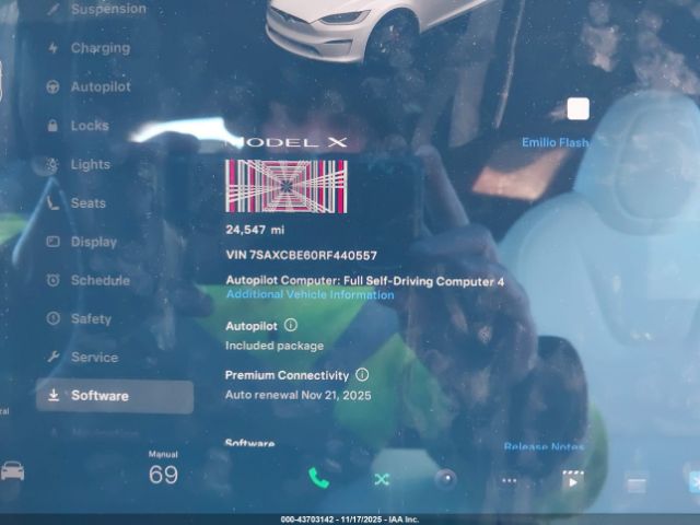 2024 TESLA MODEL X 7SAXCBE60RF440557 Photo 6