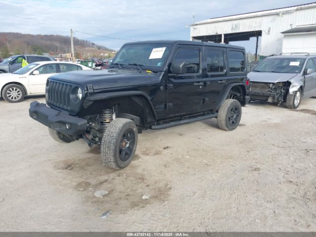 2022 JEEP WRANGLER UNLIMITED 1C4HJXDG2NW116921 Photo 1