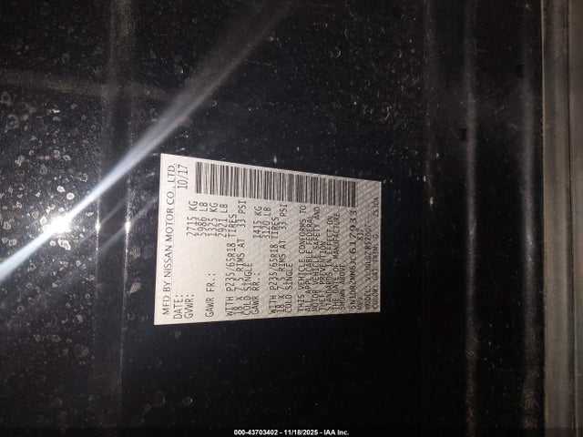 5N1DR2MM6JC617933 Nissan Pathfinder Sl