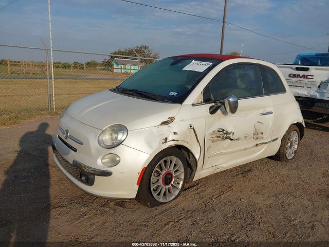 2012 FIAT 500C 3C3CFFER0CT382516 Photo 1