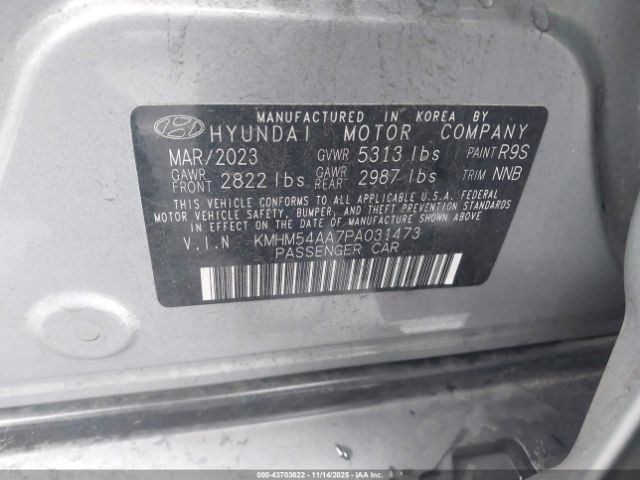 2023 HYUNDAI IONIQ 6 KMHM54AA7PA031473 Photo 8