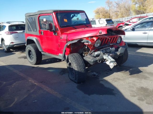 2003 JEEP WRANGLER 1J4FA39SX3P314886