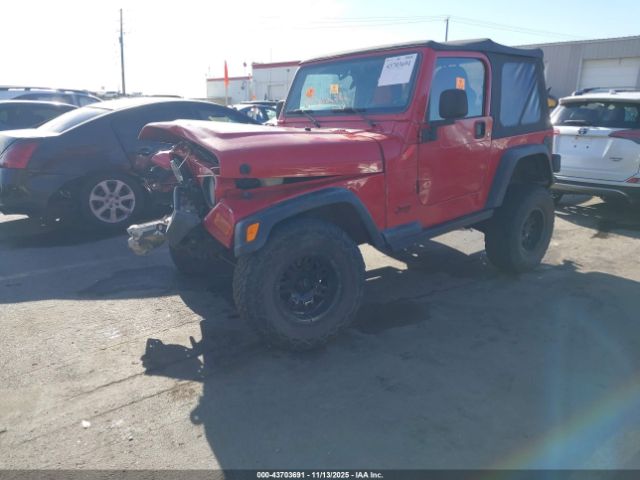 2003 JEEP WRANGLER 1J4FA39SX3P314886 Photo 1