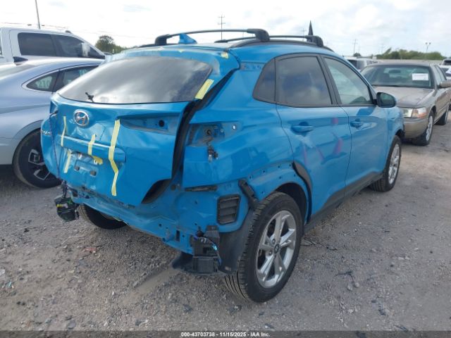 2022 HYUNDAI KONA KM8K62AB5NU767292 Photo 3