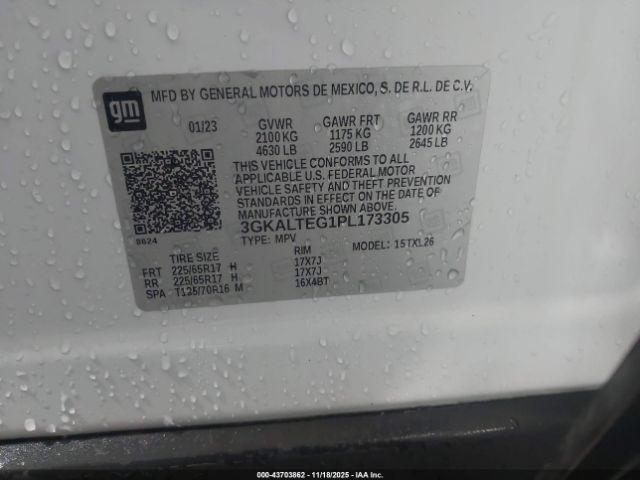 2023 GMC TERRAIN 3GKALTEG1PL173305 Photo 8