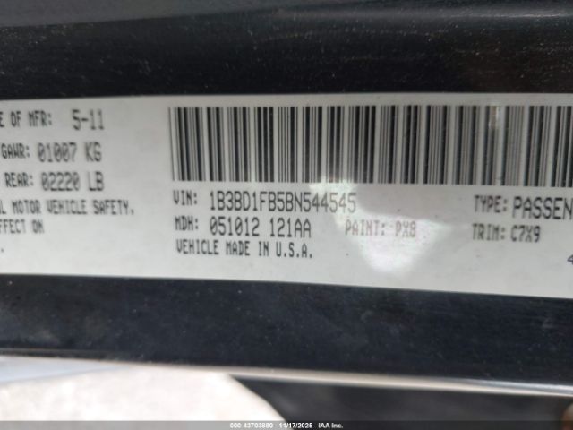 2011 DODGE AVENGER 1B3BD1FB5BN544545 Photo 8