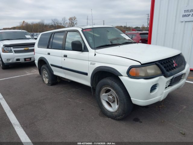 2000 MITSUBISHI MONTERO SPORT JA4LS31H3YP005719