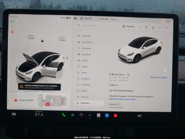 2024 TESLA MODEL Y 7SAYGAEE7RF195993 Photo 6