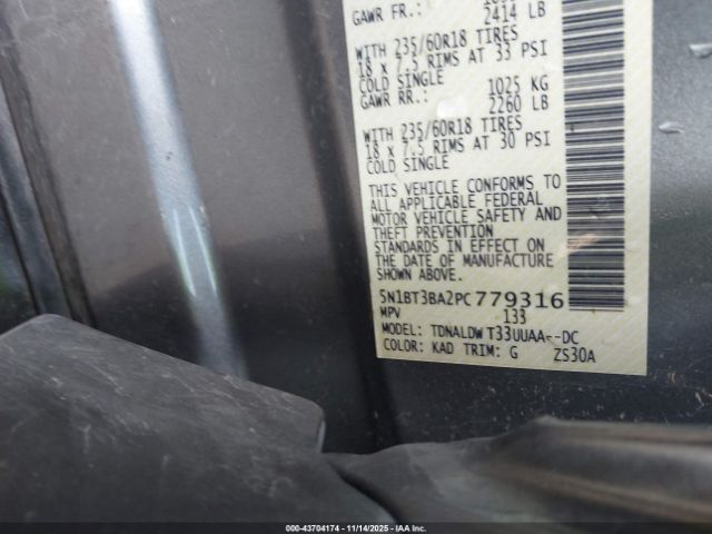 2023 NISSAN ROGUE 5N1BT3BA2PC779316 Photo 8