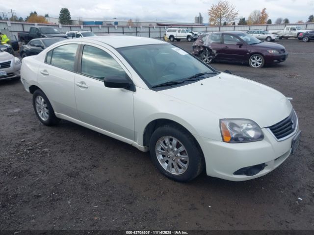 2009 MITSUBISHI GALANT 4A3AB36F39E025578