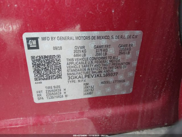 2019 GMC TERRAIN 3GKALPEV1KL185937 Photo 8