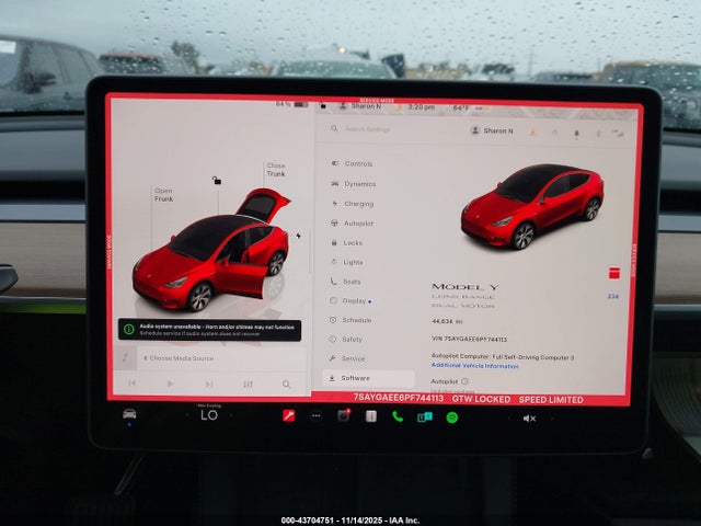 2023 TESLA MODEL Y 7SAYGAEE6PF744113 Photo 6