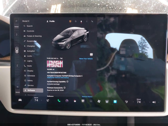 2024 TESLA MODEL X 7SAXCBE67RF457369 Photo 6