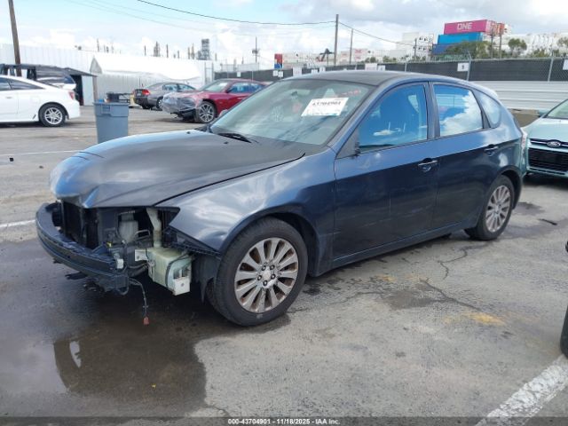 2009 SUBARU IMPREZA JF1GH60619H814838 Photo 1