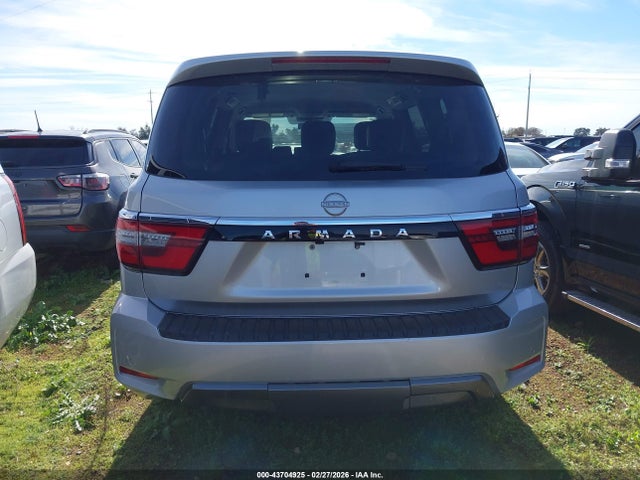 2021 Nissan Armada Sv 2wd მანქანა იყიდება აუქციონზე, vin: JN8AY2ACXM9145425, აუქციონის ნომერი: 43704925