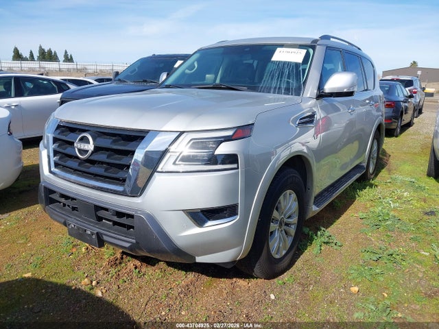 2021 Nissan Armada Sv 2wd მანქანა იყიდება აუქციონზე, vin: JN8AY2ACXM9145425, აუქციონის ნომერი: 43704925