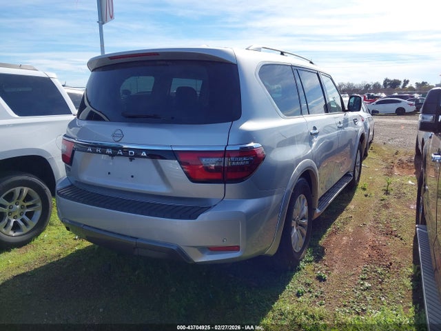2021 Nissan Armada Sv 2wd მანქანა იყიდება აუქციონზე, vin: JN8AY2ACXM9145425, აუქციონის ნომერი: 43704925