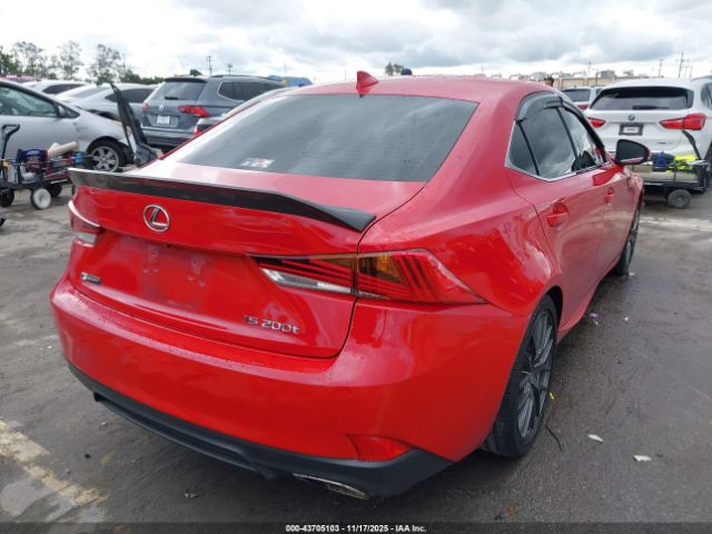 2017 LEXUS IS 200T JTHBA1D2XH5047962 Photo 3