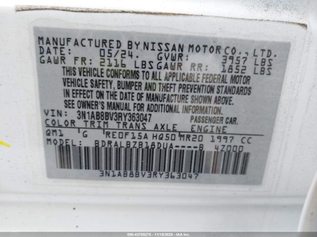 2024 NISSAN SENTRA 3N1AB8BV3RY363047 Photo 8
