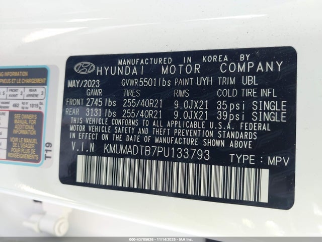 2023 GENESIS GV70 KMUMADTB7PU133793 Photo 8