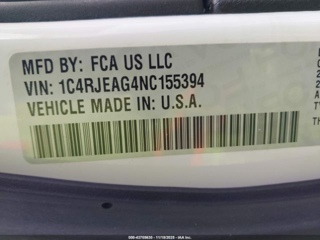 2022 JEEP GRAND CHEROKEE WK 1C4RJEAG4NC155394 Photo 8