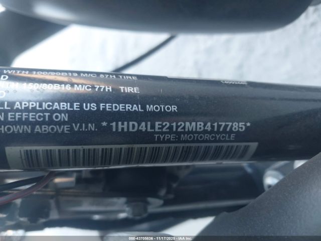 2021 HARLEY-DAVIDSON XL883 1HD4LE212MB417785 Photo 9