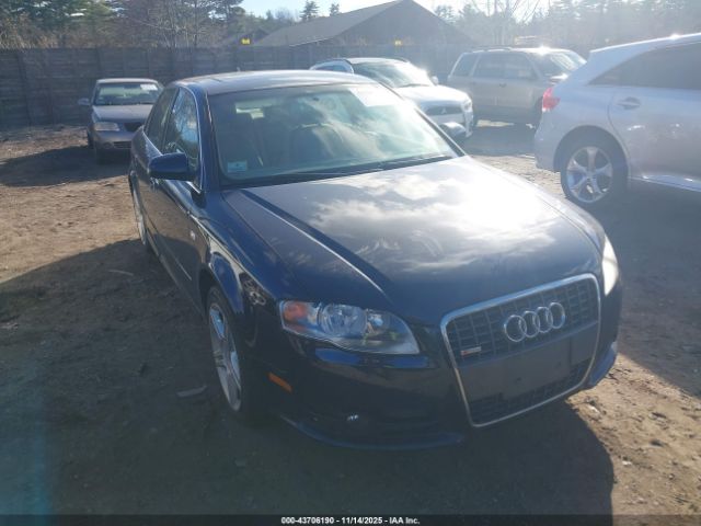 2008 AUDI A4 WAUDF78EX8A022101