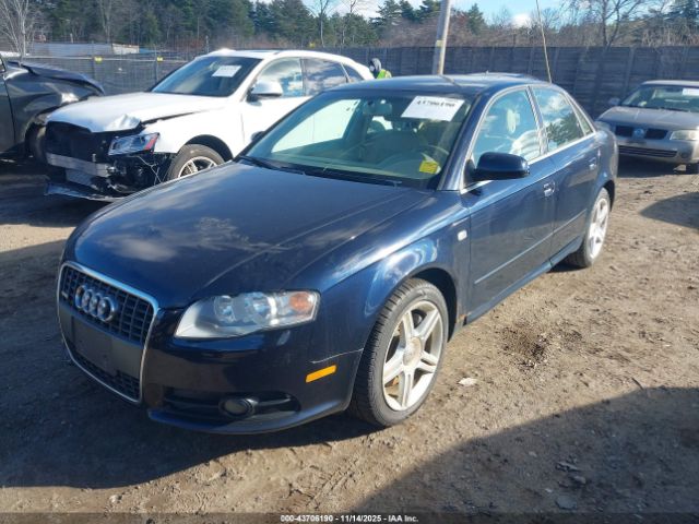 2008 AUDI A4 WAUDF78EX8A022101 Photo 1
