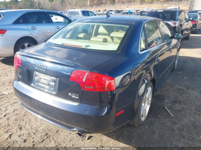 2008 AUDI A4 WAUDF78EX8A022101 Photo 3