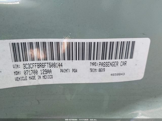 2015 FIAT 500 3C3CFFBR6FT508144 Photo 8