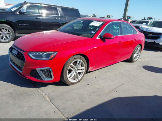 2024 AUDI A4 WAUEAAF44RN006013 Photo 1