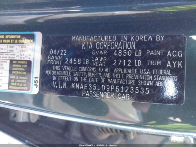 2023 KIA STINGER KNAE35LD9P6123535 Photo 8