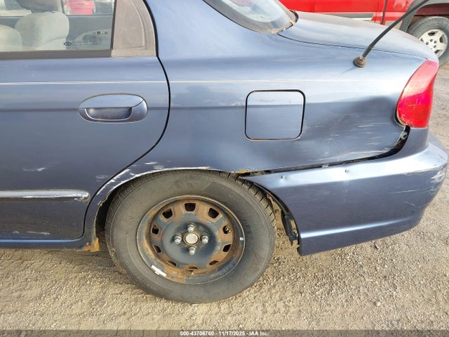 2003 KIA SPECTRA KNAFB121035216922 Photo 5