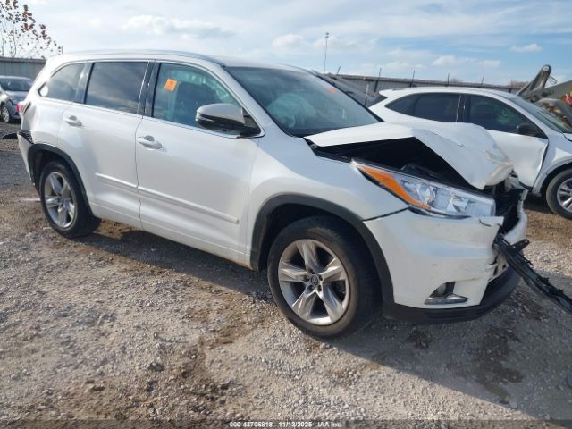2016 TOYOTA HIGHLANDER 5TDYKRFH9GS179693