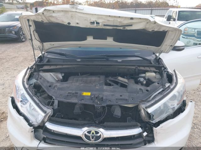 2016 TOYOTA HIGHLANDER 5TDYKRFH9GS179693 Photo 9