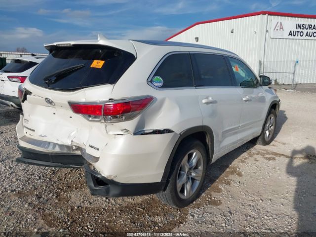2016 TOYOTA HIGHLANDER 5TDYKRFH9GS179693 Photo 3