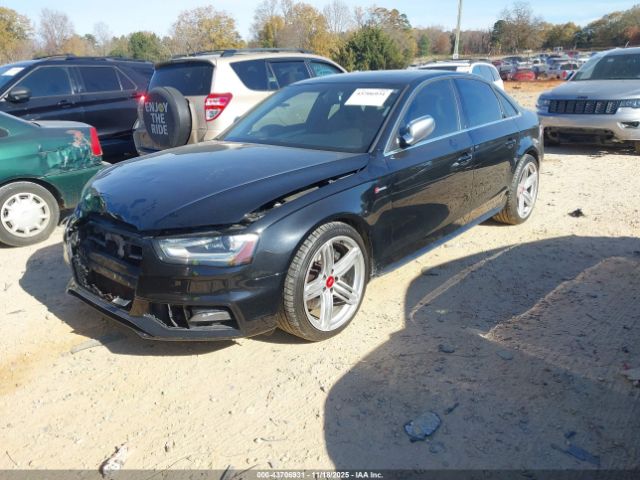 2013 AUDI S4 WAUKGAFL6DA210742 Photo 1
