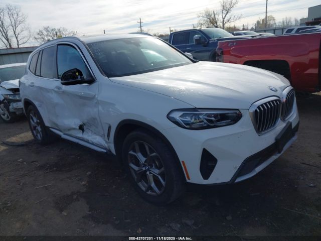 2022 BMW X3 5UX43DP06N9J72346
