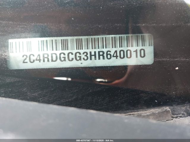 2017 DODGE GRAND CARAVAN 2C4RDGCG3HR640010 Photo 8