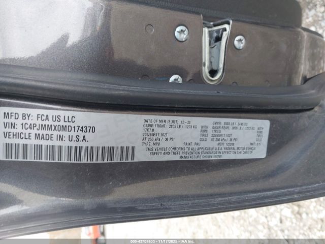 2021 JEEP CHEROKEE 1C4PJMMX0MD174370 Photo 8