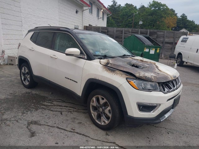 2020 Jeep Compass Limited 4x4 მანქანა იყიდება აუქციონზე, vin: 3C4NJDCB3LT244952, აუქციონის ნომერი: 43707465