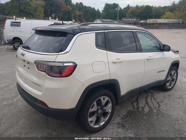 2020 Jeep Compass Limited 4x4 მანქანა იყიდება აუქციონზე, vin: 3C4NJDCB3LT244952, აუქციონის ნომერი: 43707465