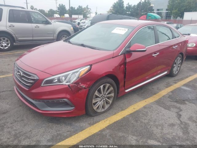 2015 HYUNDAI SONATA 5NPE34AF3FH106672 Photo 1
