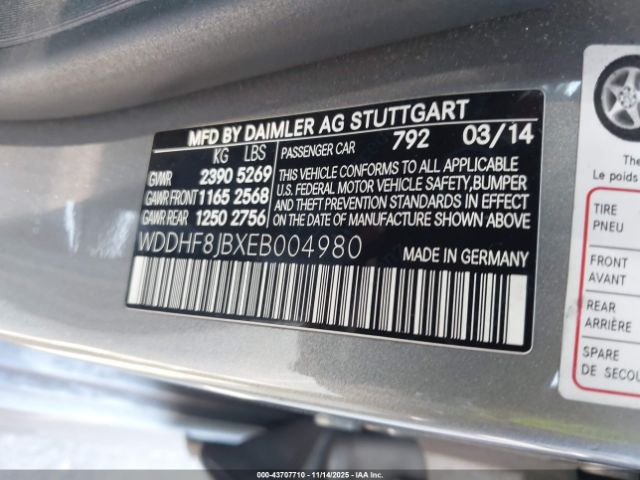 2014 MERCEDES-BENZ E 350 WDDHF8JBXEB004980 Photo 8