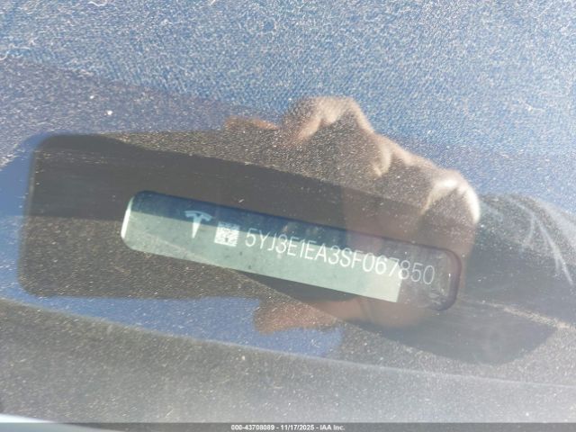 2025 TESLA MODEL 3 5YJ3E1EA3SF067850 Photo 8