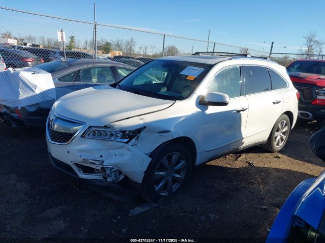 2014 ACURA MDX 5FRYD4H87EB025123 Photo 1