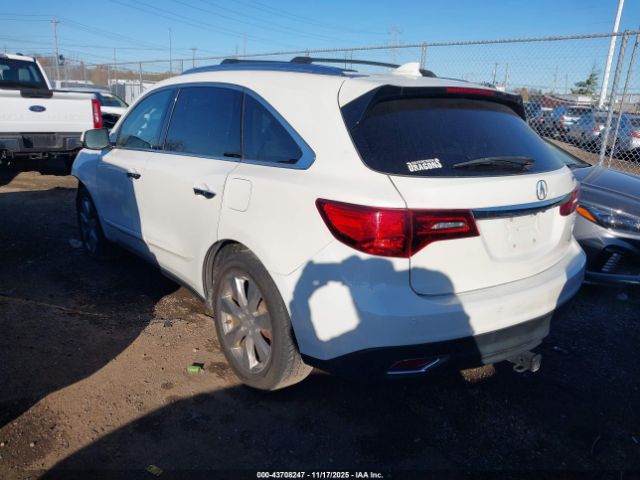 2014 ACURA MDX 5FRYD4H87EB025123 Photo 2