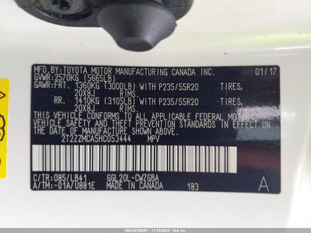 2017 LEXUS RX 350 2T2ZZMCA5HC053444 Photo 8