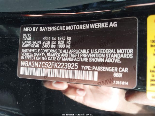 2015 BMW 428I WBA3N7C52FK223925 Photo 8